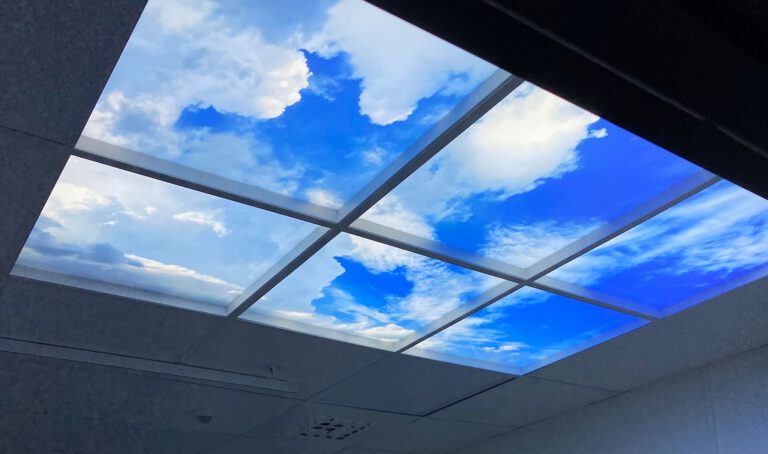 sky ceiling tiles