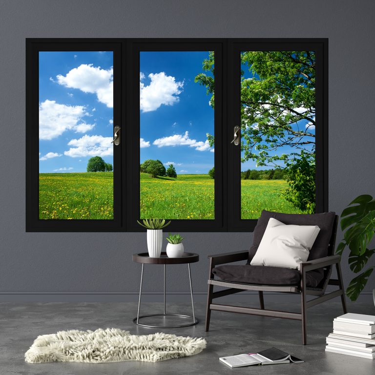 fake window trio woodline