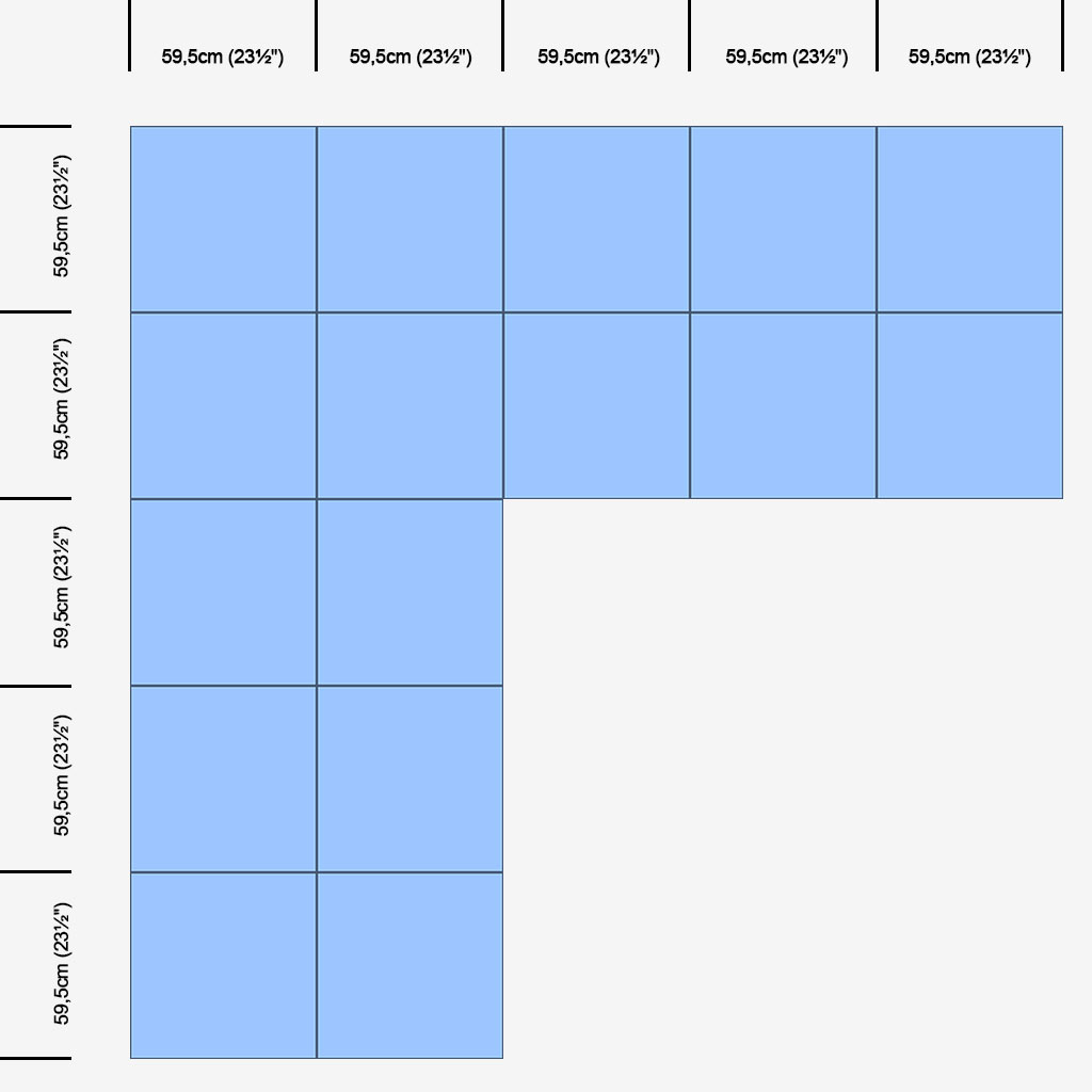 Sky ceiling, 5×5-2L panels - thumbnail 2